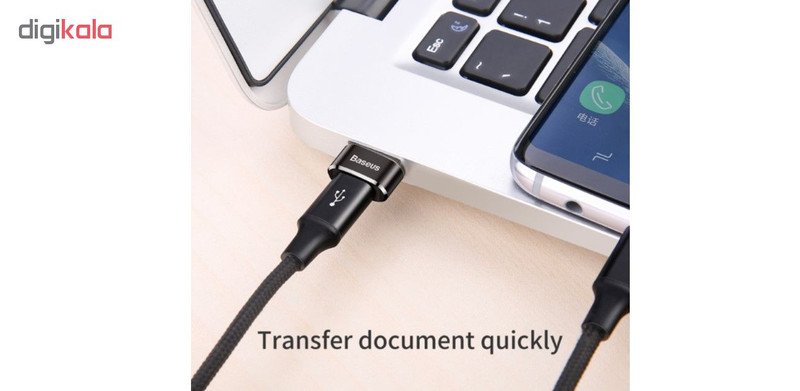 مبدل USB به USB-C باسئوس مدل CAAOTG