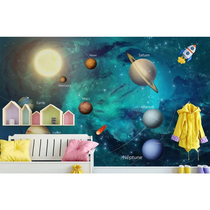 پوستر دیواری سه بعدی مدل فضا کد KH003