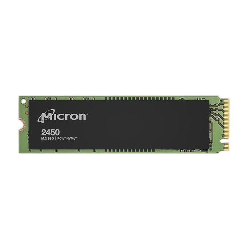اس اس دی اینترنال میکرون مدل Micron 2450 256GB M.2 PCIe Gen4 x4 NVMe 3D-NAND ظرفیت 256 گیگابایت