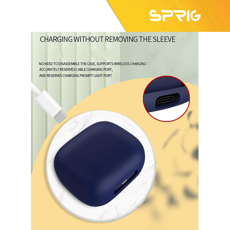 کاور اسپریگ مدل Silicone-SP مناسب برای کیس هدفون بی سیم انکر Soundcore C30i