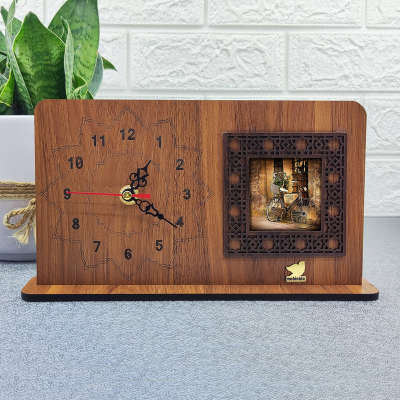 ساعت رومیزی مبین ایده مدل فانتزی B-h103
