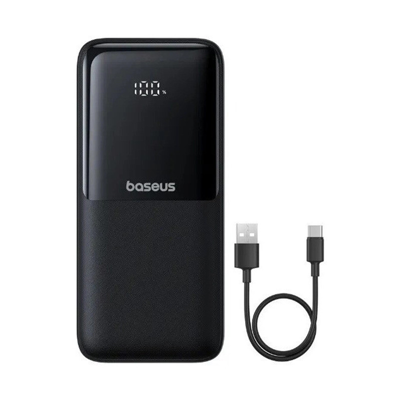 پاوربانک 22.5 وات بیسوس مدل  LIPOW PPJP312 ظرفیت 20000 میلی آمپر ساعت به همراه کابل usb-c و لایتنینگ