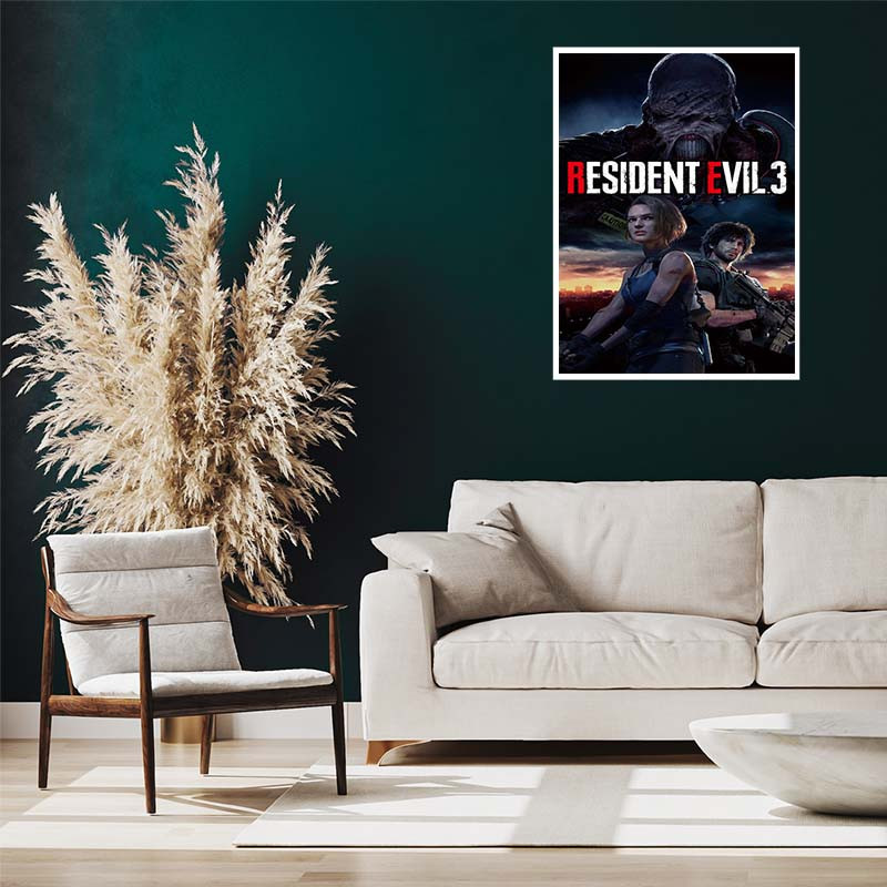 پوستر کارنيکا طرح Resident Evil رزدینت اویل کد 53395 مجموعه 8 عددی