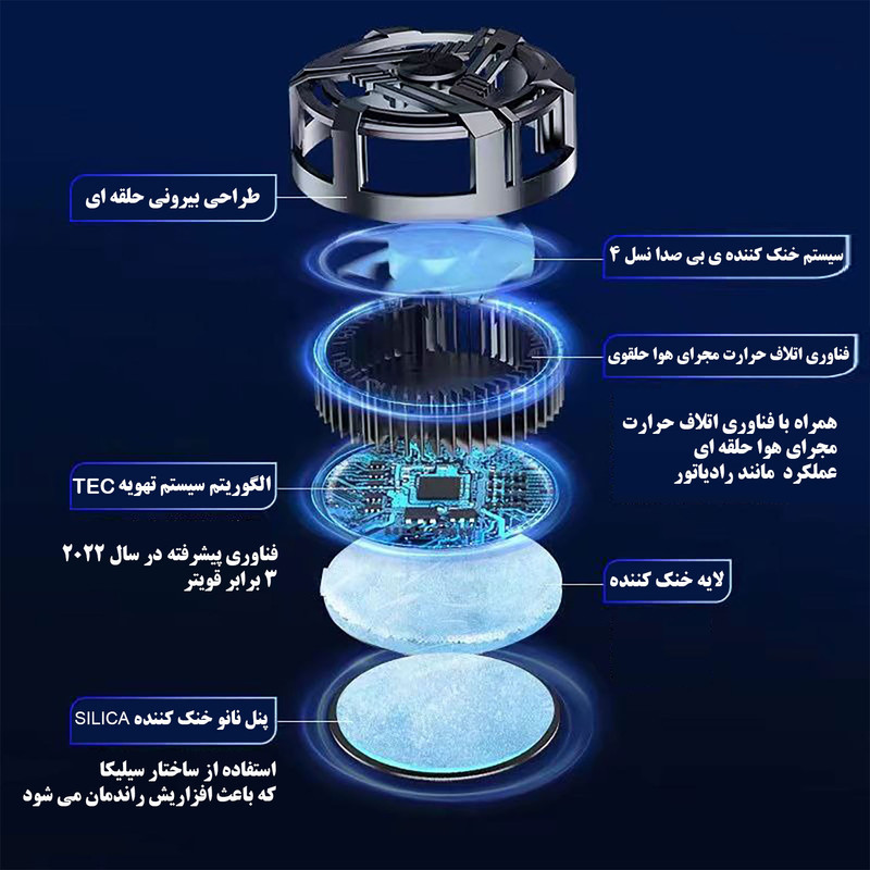 خنک کننده گوشی موبایل مدل AL-1