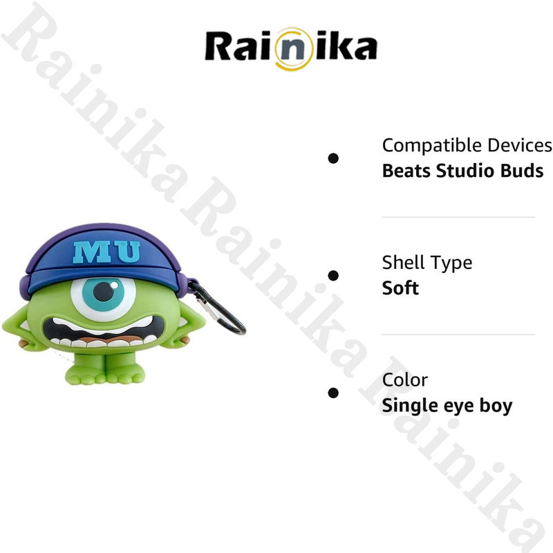 کاور رینیکا مدل Buds One Eye Boy مناسب برای کیس هدفون بی سیم سامسونگ Galaxy Buds Live  Buds Pro  buds 2  buds 2 pro  Fe
