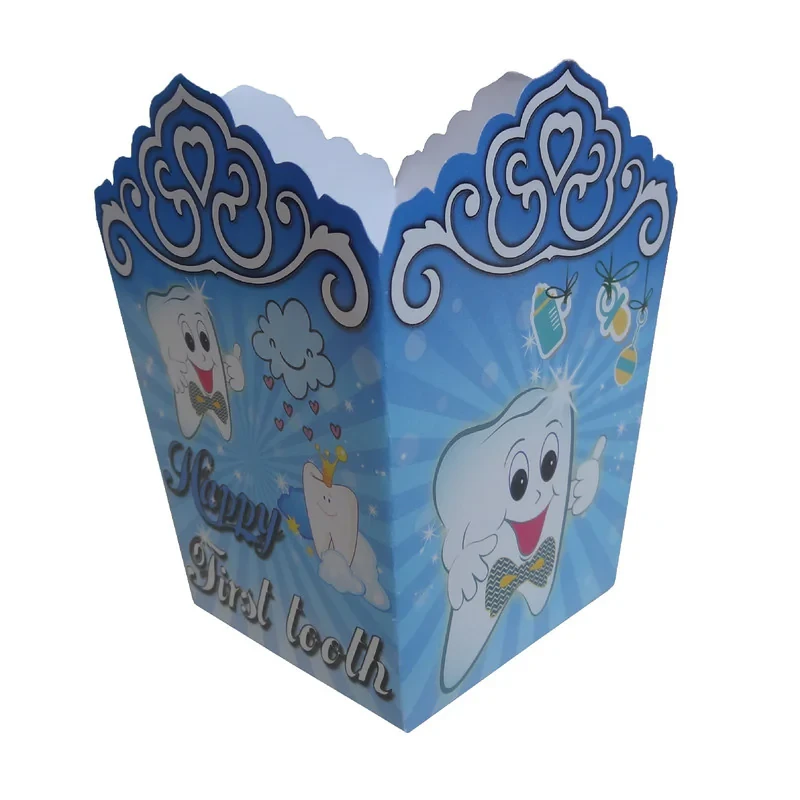 ظرف پاپ کورن مستر تم کد 001 بسته 10 عددی