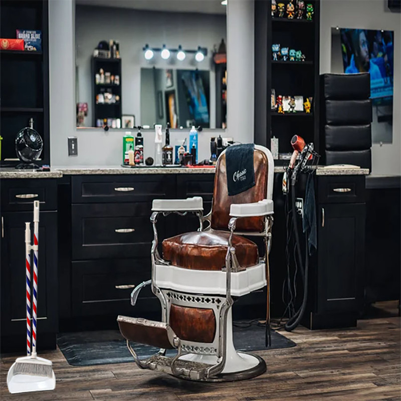 ست جارو و خاک انداز گلچین صنعت مدل Barber Style