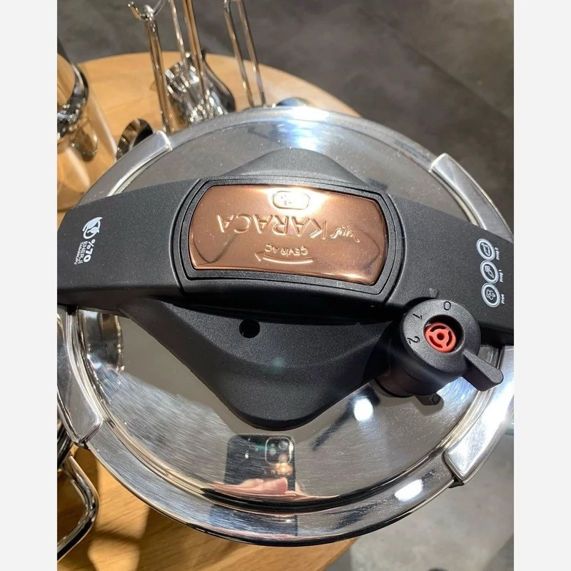 سرویس قابلمه و تابه استیل 17 پارچه کاراجا مدل Osaka PowerSteel Pro