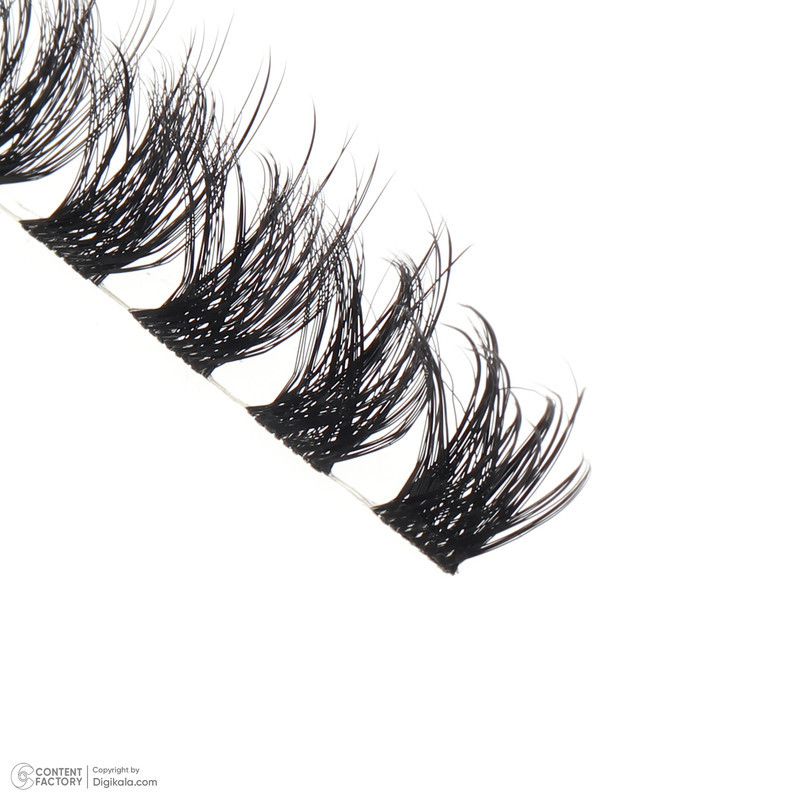 مژه مصنوعی ریسه ای رد چری مدل Feather 12 بسته 10 عددی