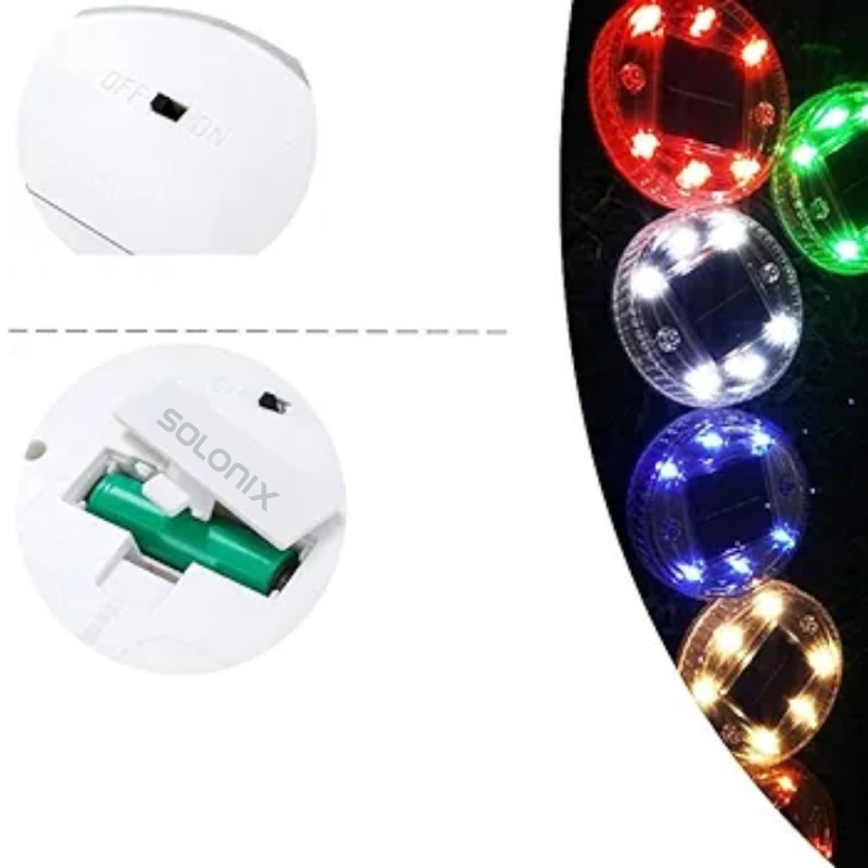 چراغ پارکی خورشیدی سولونیکس مدل Garden Light 6LED