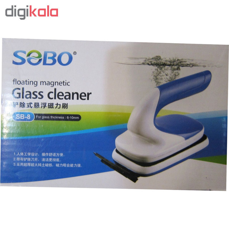 پک کننده مغناطیسی شیشه آکواریوم سبو مدل SB-8