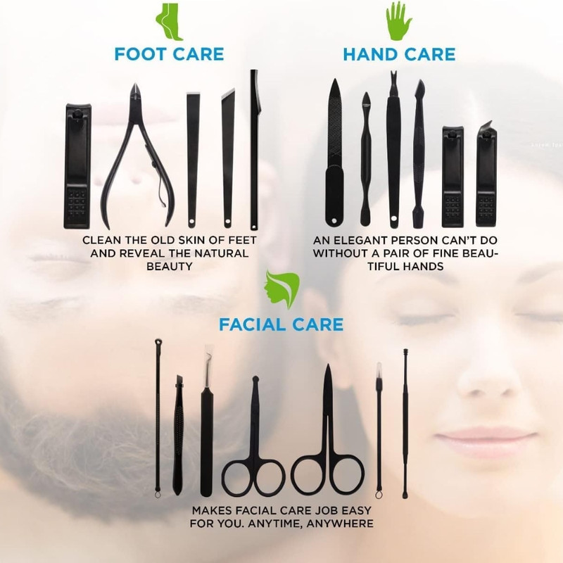ست مانیکور و پدیکور گرین لاین مدل Clipper مجموعه 18 عددی