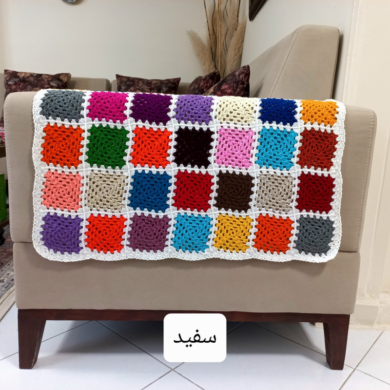 شال مبل مدل sh2 سایز  70x60 سانتی متر