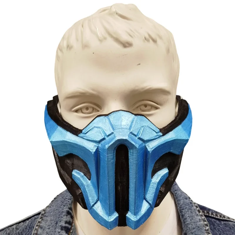 ماسک ایفای نقش مدل ساب زیرو مورتال کمبت Sub zero Kombat 11