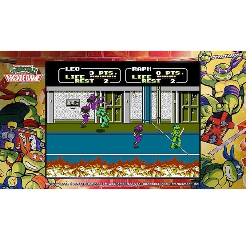 بازی  Teenage Mutant Ninja Turtles: The Cowabunga Collection مخصوص PS4