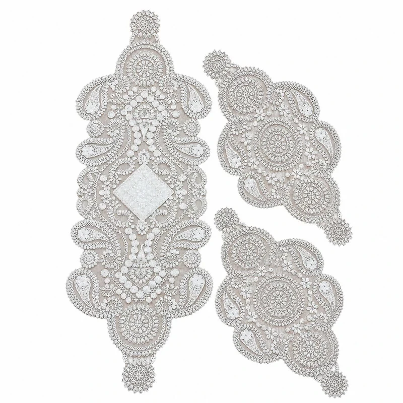 ست رومیزی و رانر 3 تکه مدل R3003O