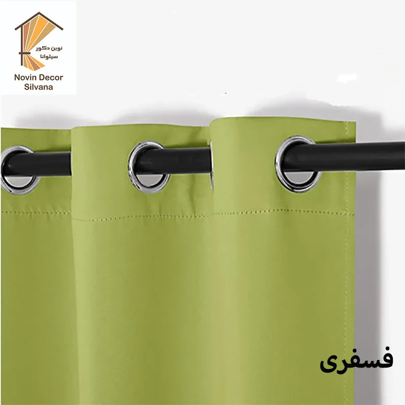 پرده نوین دکور سیلوانا مدل کتان 28 سایز 280 × 140 سانتی متر