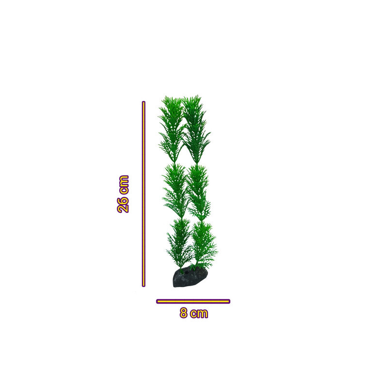 گیاه تزیینی آکواریوم مدل سانترا s25
