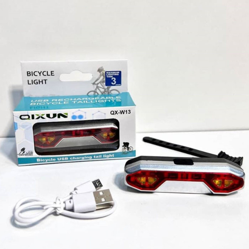چراغ عقب دوچرخه کیکسون مدل QX-W13
