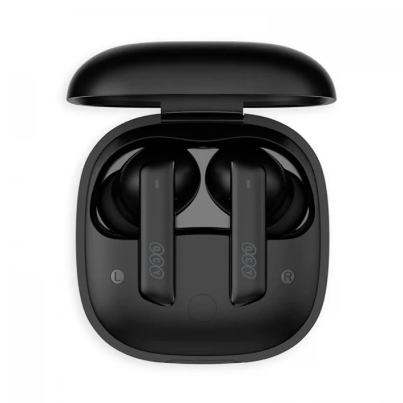 هدفون بلوتوثی کیو سی وای مدل Melobuds ANC HT05 با نویز کنسلینگ فعال (ANC)، درگاه شارژ USB Type-C، پشتیبانی از شارژ سریع، تکنولوژی حذف باد، مقاوم در برابر رطوبت و عرق