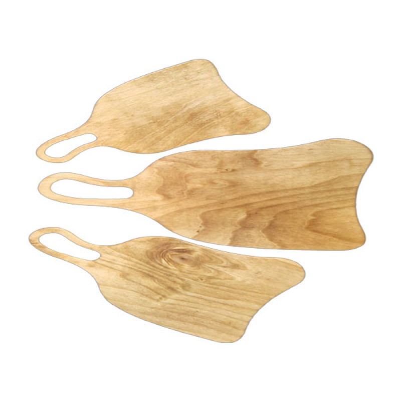 تخته گوشت مدل چوبی کد 223 مجموعه 3 عددی