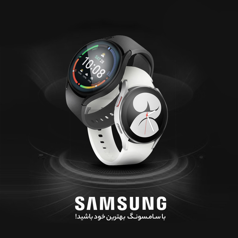 ساعت هوشمند 44 میلی‌متری سامسونگ مدل Galaxy Watch4 با بند سیلیکونی