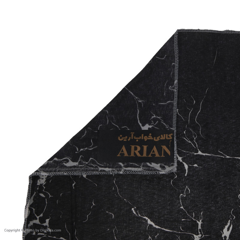 ملحفه آرین مدل کشدار کد Mar دو نفره سایز 180x200 سانتی متر