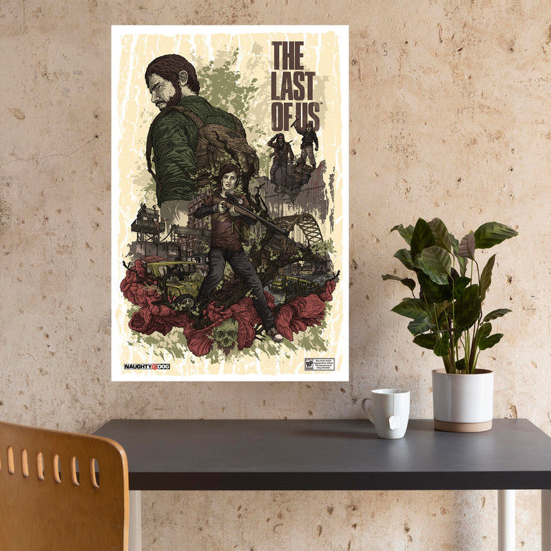 تابلو شاسی مدل گیمینگ لست اف اس LAST OF US کد 1265
