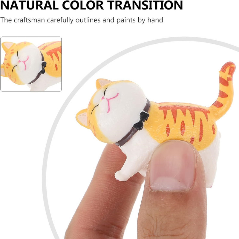فیگور مدل گربه طرح Cute Cats مجموعه 9 عددی