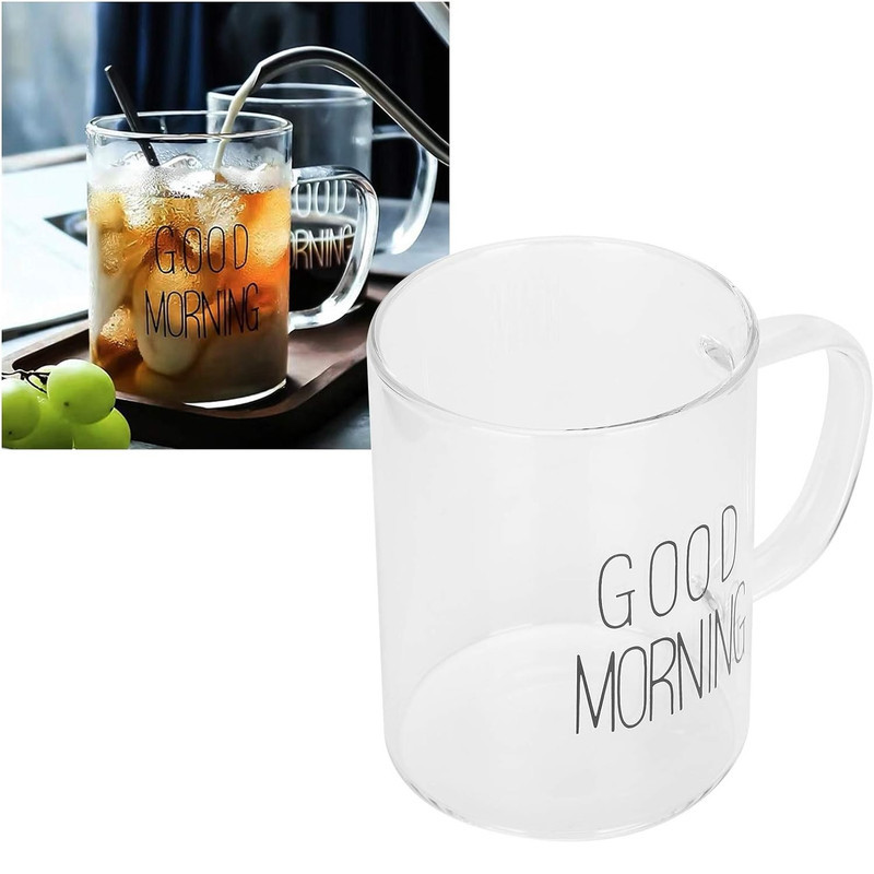 لیوان توهانا مدل گود مورنینگ good morning صبح به خیر کد 87333