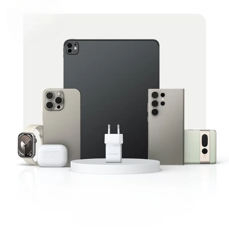 شارژر دیواری 20 وات بیسوس مدل Palm 1C به همراه کابل تبدیل USB-C
