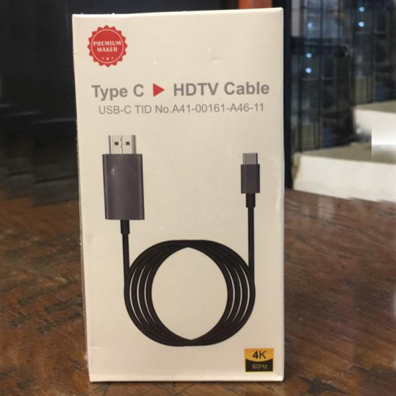 کابل تبدیل USB-C به HDMI مدل TH001 طول 2 متر