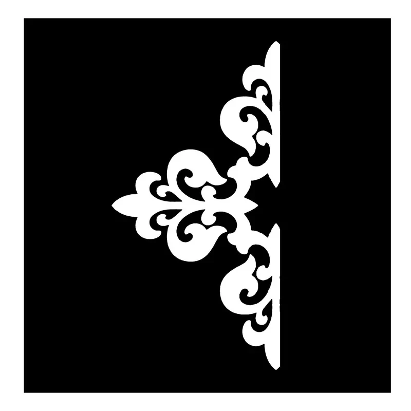 شابلون باتیس آرت طرح حاشیه کد 462