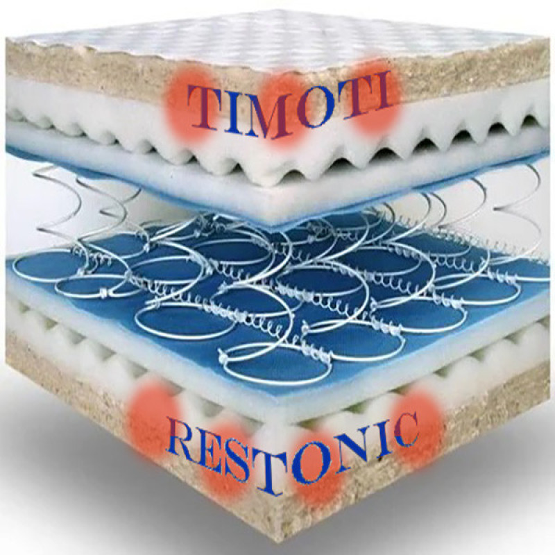 تشک تیموتی مدل RESTONIC دونفره سایز 160×200 سانتیمتر