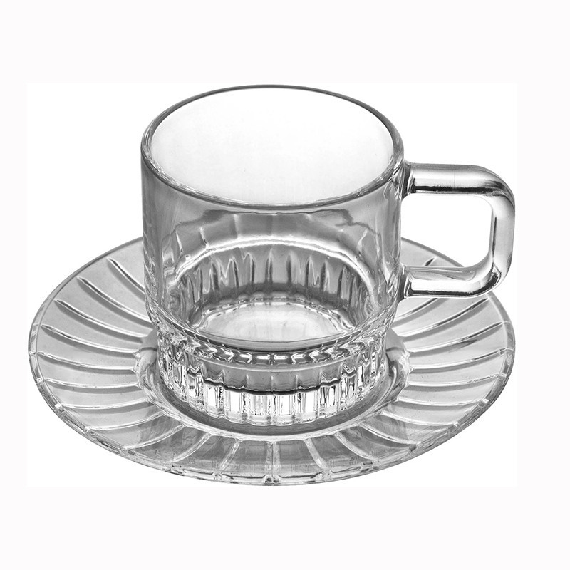 ست فنجان و نعلبکی 12 پارچه مناسب برای 6 نفر دلی مدل Tea and coffee