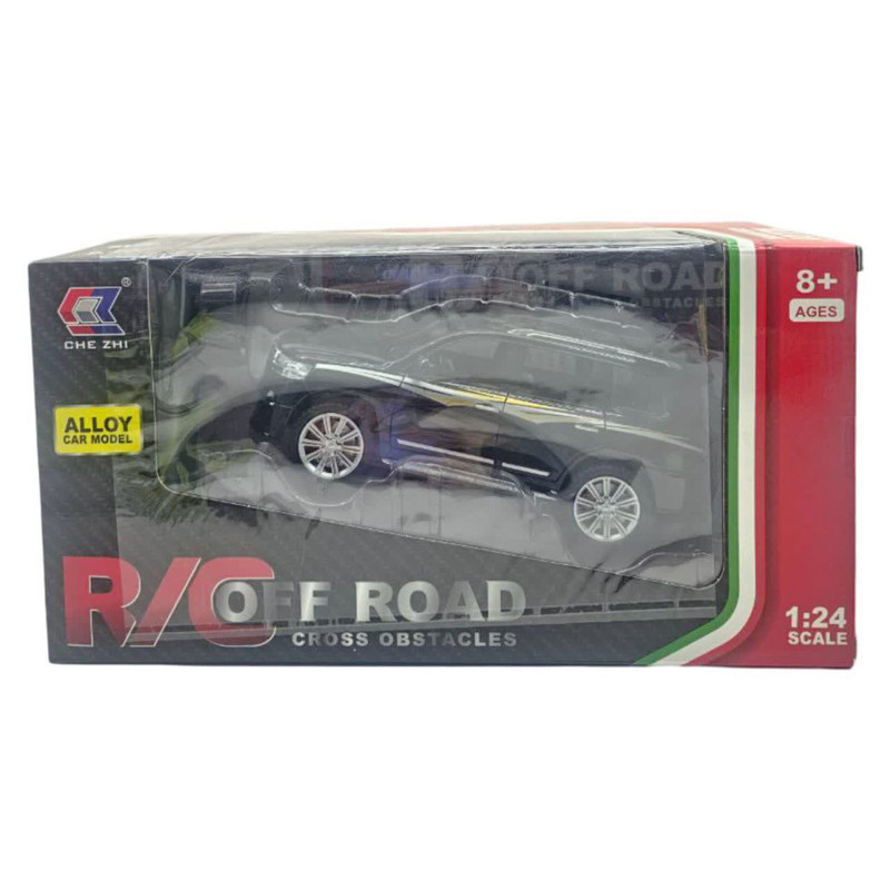 ماشین بازی کنترلی ناب سل مدل تویوتا لندکروز فلزی شارژی چراغدار Toyota Land Cruiser Rechargeable Remote Control Game Machine