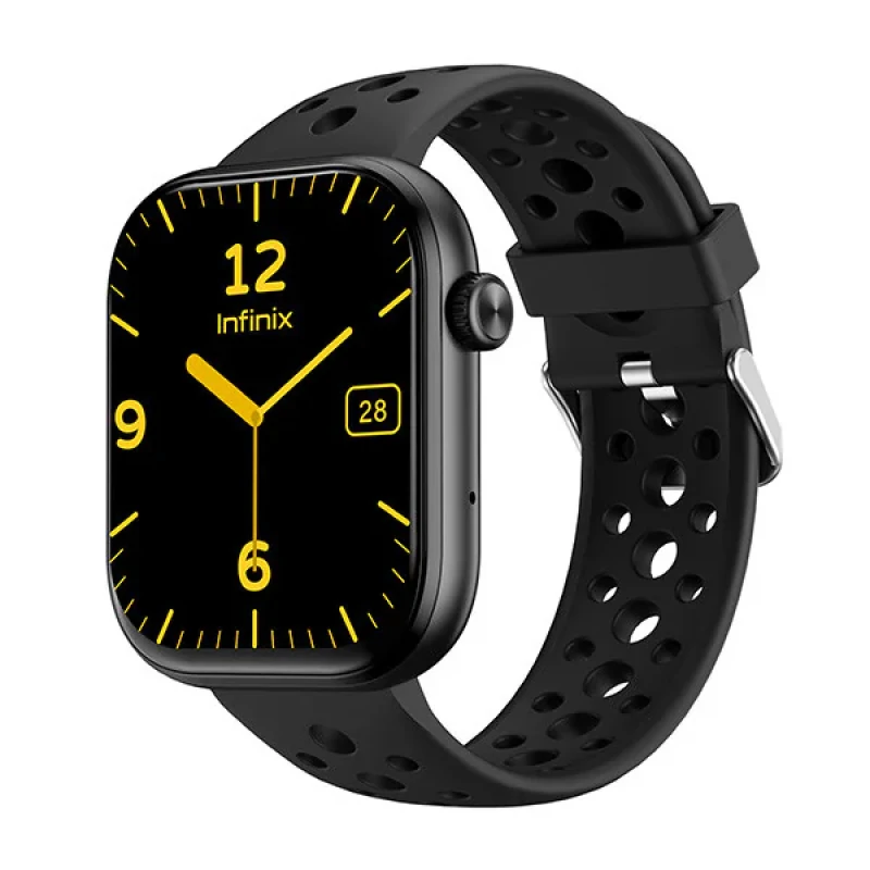 ساعت هوشمند 46 میلی‌متری اینفینیکس مدل XWatch H4 با بند سیلیکونی
