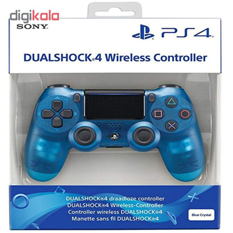 دسته بازی بی سیم طرح کریستالی مدل DualShock 4