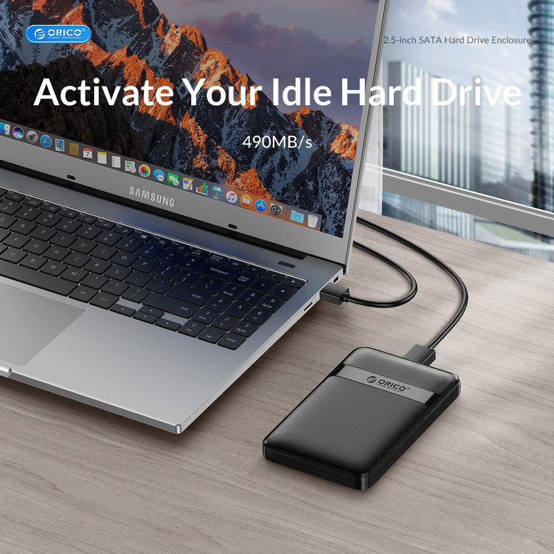 قاب هارددیسک اکسترنال 2.5 اینچی usb-C اوریکو مدل 2577C3-V1