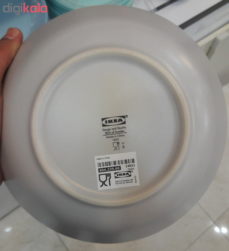 بشقاب خورش خوری ایکیا مدل DINERA