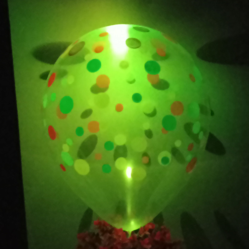 بادکنک مدل light up balloons مجموعه 5 عددی