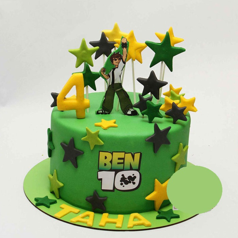 ابزار تزیین کیک بهگز مدل Ben 10