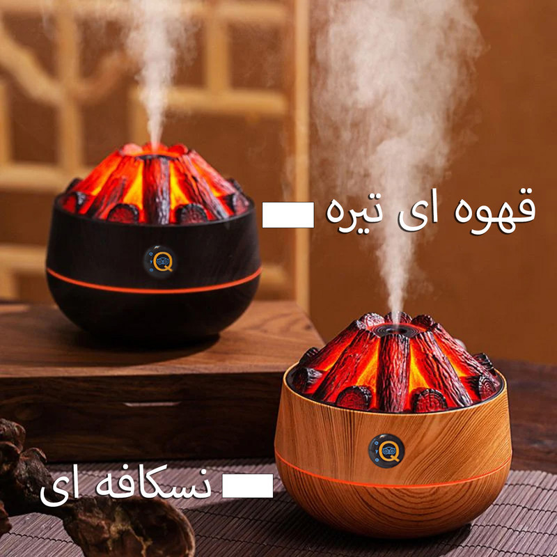 دستگاه بخور سرد آی کیو مدل charcoal