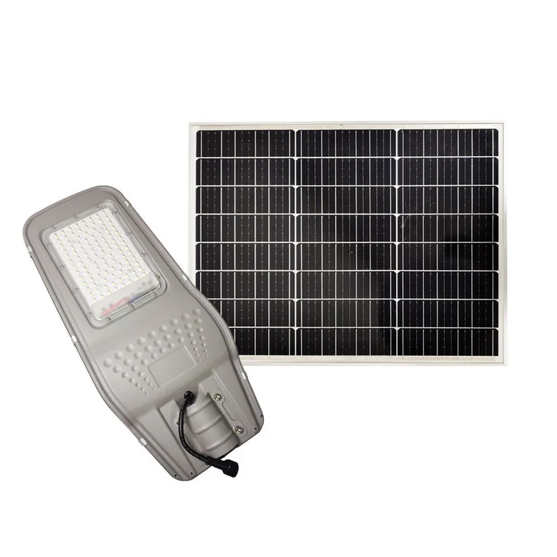 چراغ خیابانی خورشیدی 100 وات مدل 50000mAh