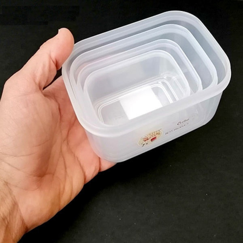 ظرف غذا کودک زیبا مدل ZIBA-85 مجموعه چهار عددی