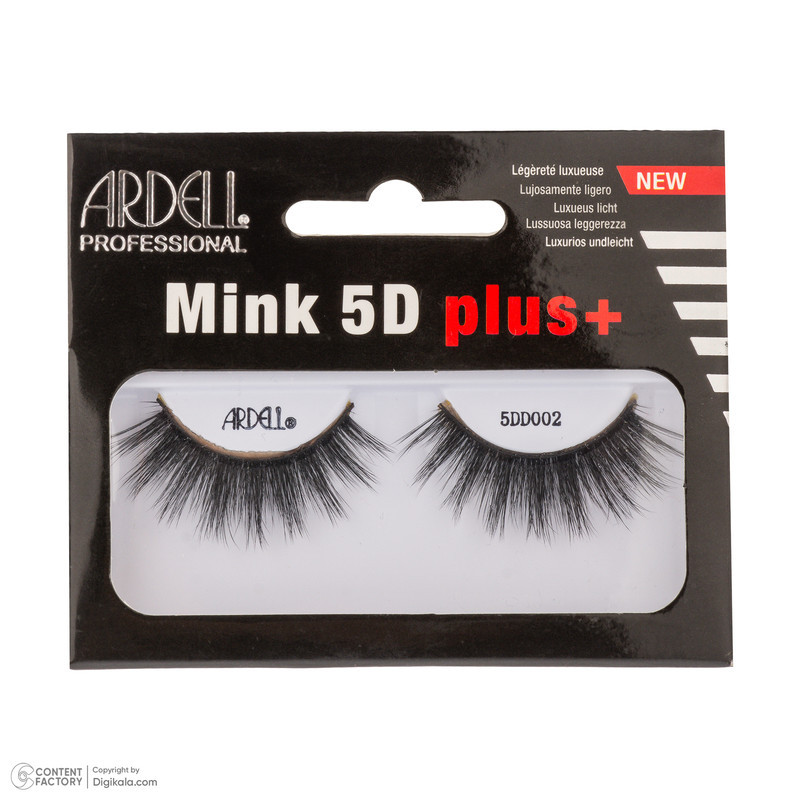 مژه مصنوعی سه بعدی آردل مدل Mink 5D Plus+ 5DD002