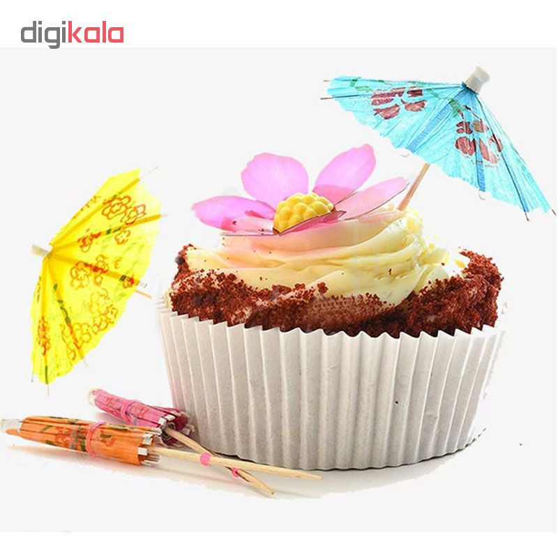 چتر تزئینی مدل 405 مجموعه 10 عددی