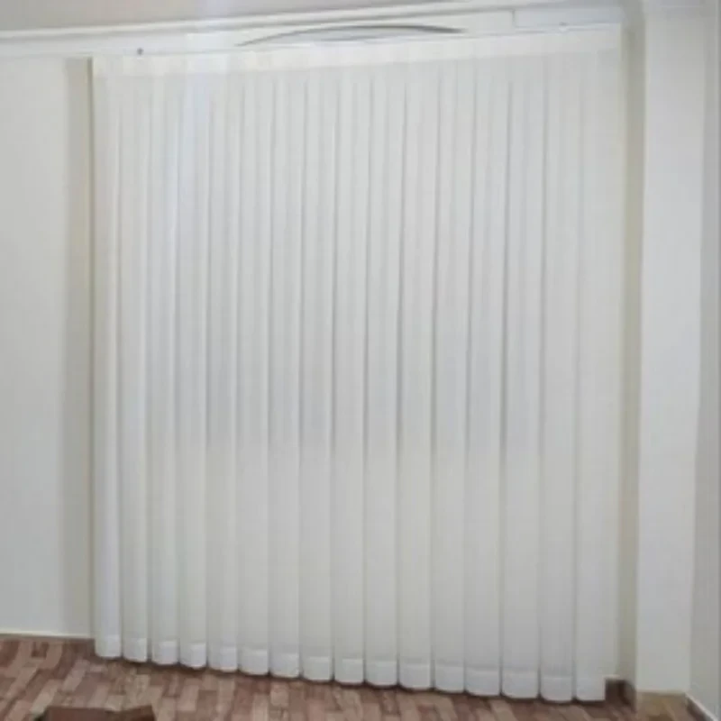 پرده مدل حریر بافت دار پیلیسه سایز 275x1170 سانتی‌متر