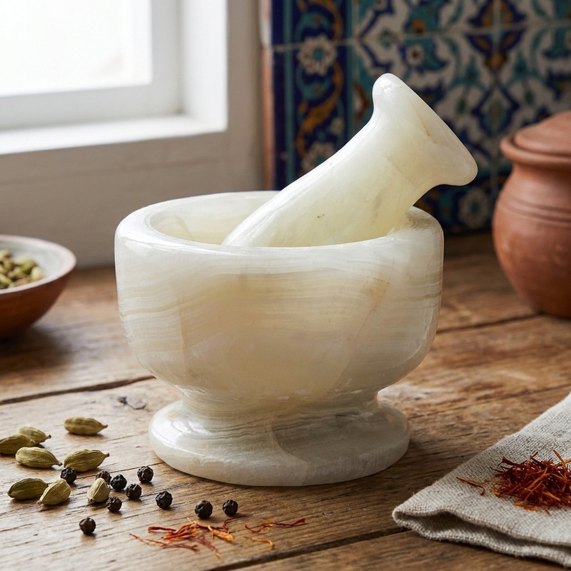 هاون مدل سنگی