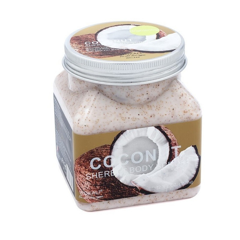 اسکراب لایه بردار پوست وکالی مدل Coconut حجم 350 میلی لیتر